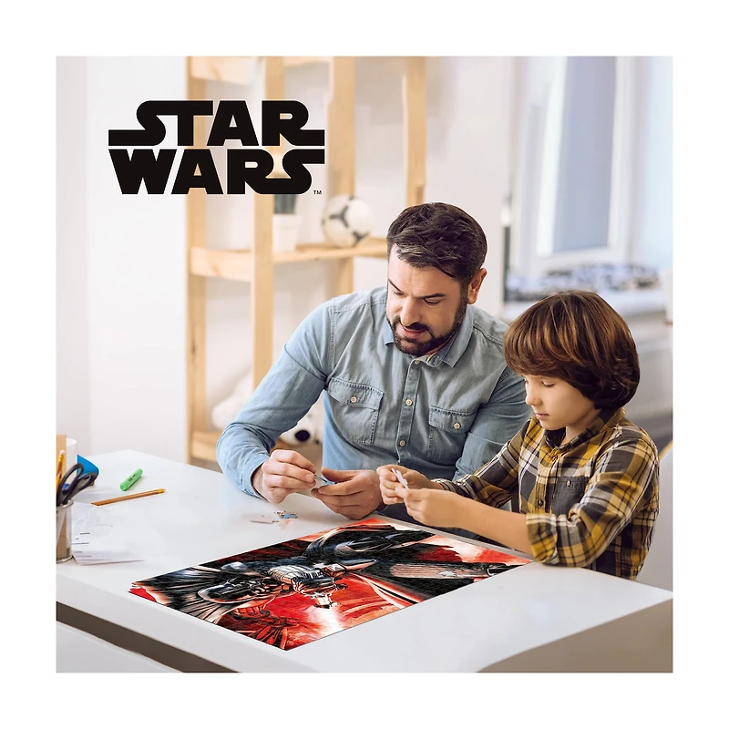 Star Wars - Darth Vader 3D Lenticular Jigsaw Puzzle in a Collectible Shaped Tin: 300 Pcs