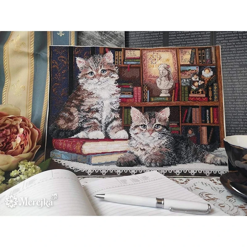 Merejka Romeo & Juliet Counted Cross Stitch Kit