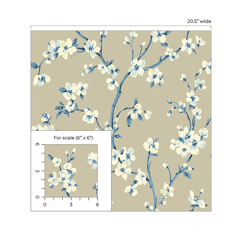 Surface Style Sakura Peel & Stick Wallpaper