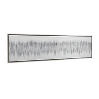 71" Gray Modern Framed Wall Art