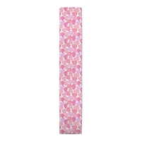 Pink Interconnected Heart Twill Table Runner