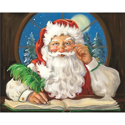 Sparkly Selections Naughty or Nice Diamond Painting Kit, Round Diamonds