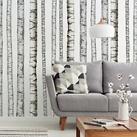 RoomMates Realistic Birch Trees Peel & Stick Giant Decals