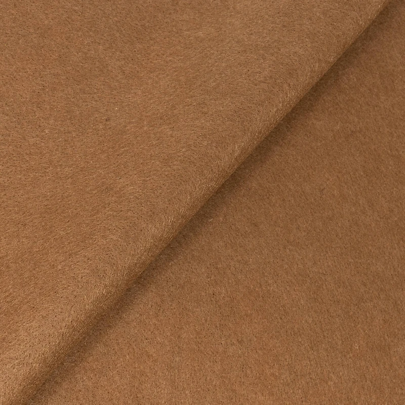 Singer 100% Polyester Felt Brown Fabric
