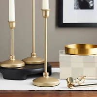 12 Pack: 9.4" Gold Metal Candle Holder by Ashland®