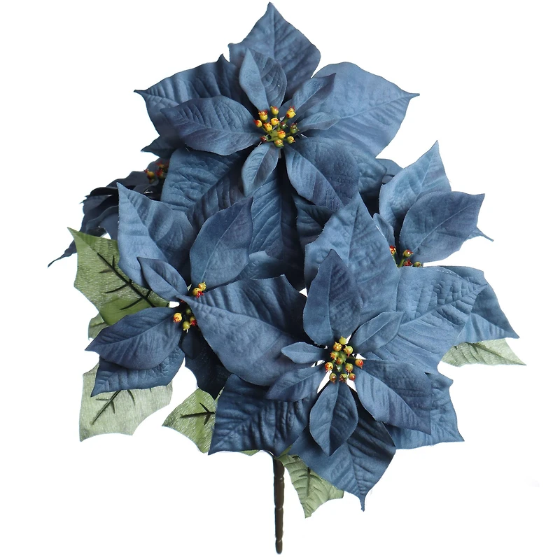 18.5" Water Resistant Poinsettia Bush by Ashland