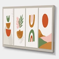 Designart - Minimalistic Compostion of Organic Shapes VI