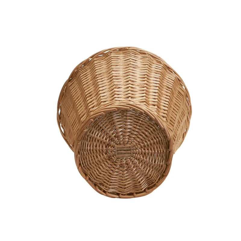 Household Essentials 10" Willow Wicker Waste Basket
