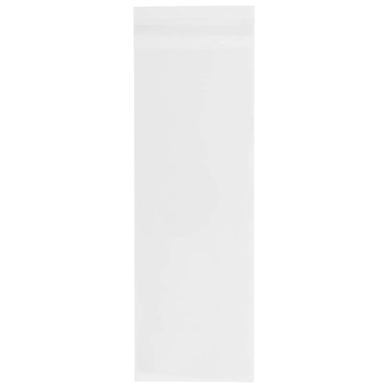 JAM Paper Clear 4.375" x 12.25" Clear No. 12 Policy Cello Sleeve Envelopes, 100ct.
