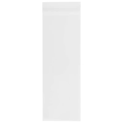 JAM Paper Clear 4.375" x 12.25" Clear No. 12 Policy Cello Sleeve Envelopes, 100ct.