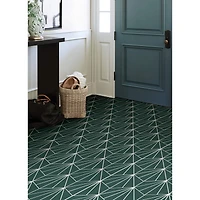 FloorPops Beryl Peel & Stick Floor Tiles