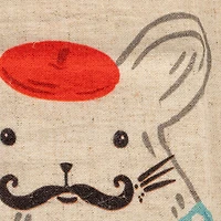 Hello Honey® French Animal Linen Blend Tea Towels, 3ct.