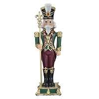 Haute Decor 3ft. Fleur De Lis Nutcracker