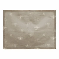 Delicate Bee Pattern Cotton Twill Placemat