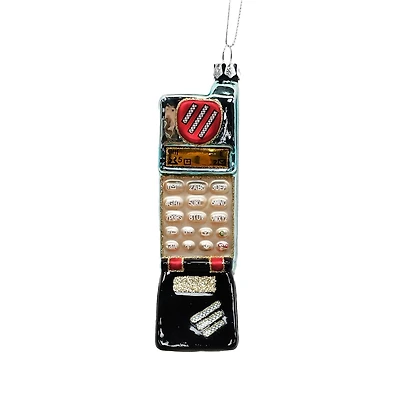 6" Cell Phone Glass Ornament by Ashland®