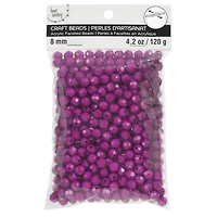 12 Pack: Purple Faceted Acrylic Round Craft Beads by Bead Landing™, 8mm
