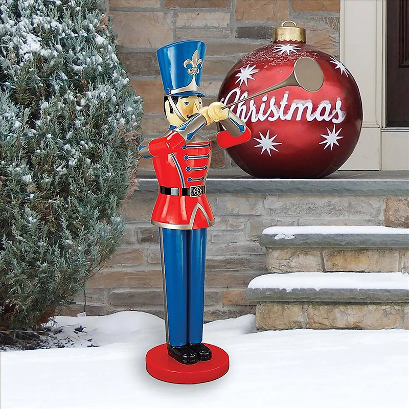 Design Toscano® 4ft. Medium Trumpeting Soldier Statue