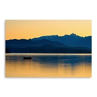 Lumaprints Golden Glow Canvas Wall Art
