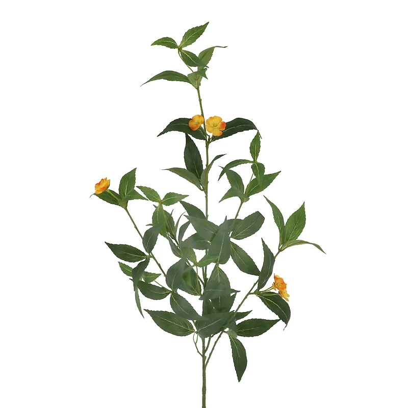 25" Orange Balsam Blossom Stem by Ashland®