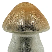 Silver Glass Mushroom Tabletop Décor by Ashland