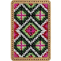 Wonderland Crafts Pink & Green Bead Embroidery Needle Box Kit