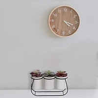 Flora Bunda® 11.5" Potted Succulents in Metal Stand