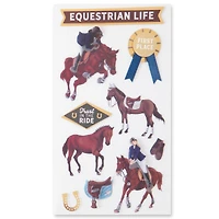 Equestrian Dimensional Stickers by Recollections™