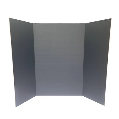 12 Pack: Corrugated Tri-Fold Display Board
