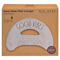 Rae Dunn Good Vibes Chair Lounger