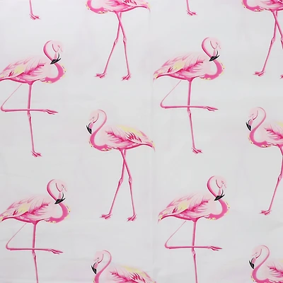 70" Pink Flamingo Vinyl Table Cover by Ashland®