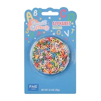 PME Cake Sweet Street® Alphabet Sprinkles