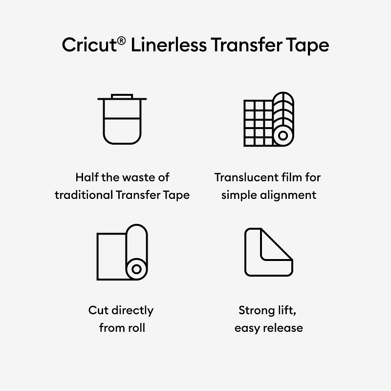 Cricut® 15ft. Linerless Transfer Tape
