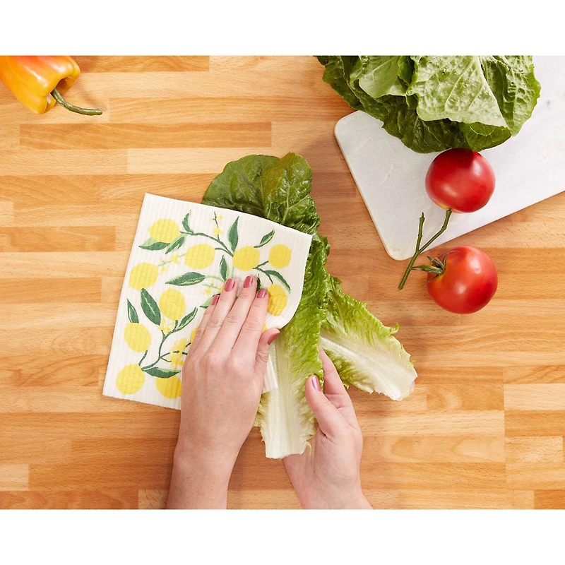 DII® Lemon Swedish Dishcloth, 3ct.