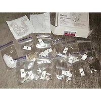 Crystal Art Beadwork Kit For Creating Brooch Cat
