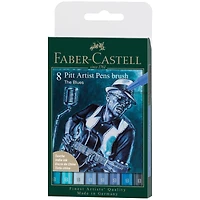 Faber-Castell® PITT® The Blues Artist Brush Pen Set