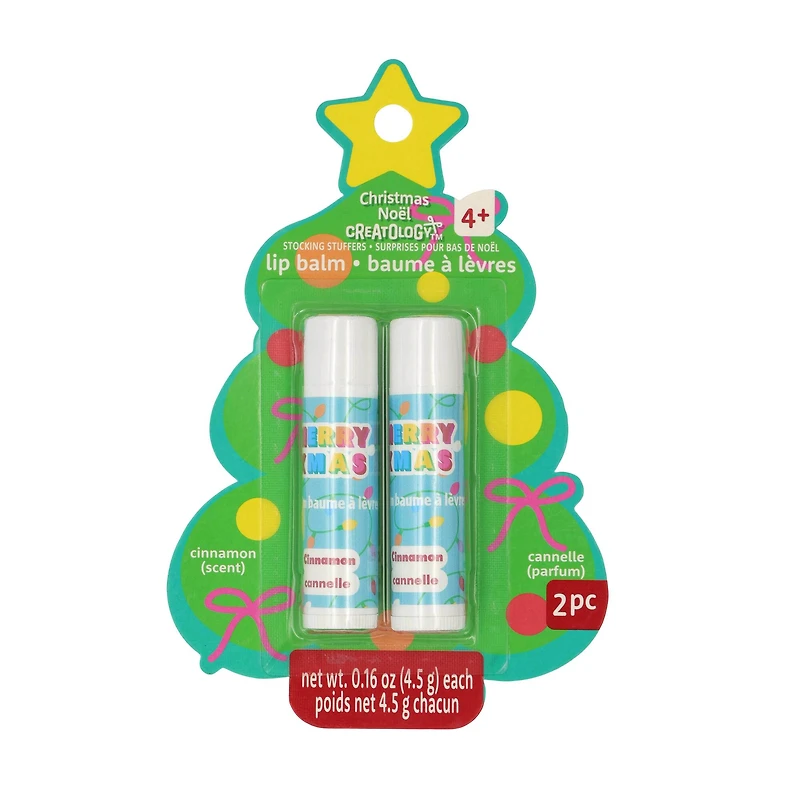 Cinnamon Scented Lip Balms, 2ct. by Creatology™