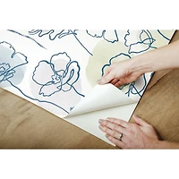 RoomMates Modern Poppy Peel & Stick Wallpaper