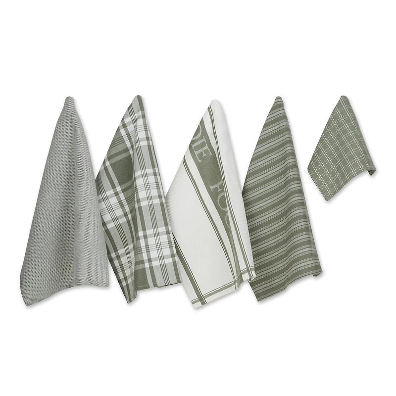 DII® Foodie Dish Towel & Dishcloth Set