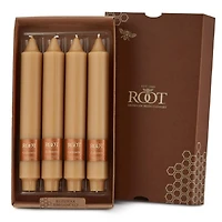 Root Candles 9" Unscented Smooth Collenette Taper Candles
