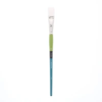 Princeton™ Snap!™ Series 9800 White Taklon Long Handle Flat Brush