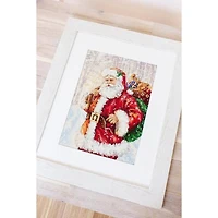 Luca-S Santa Claus Counted Cross Stitch Kit