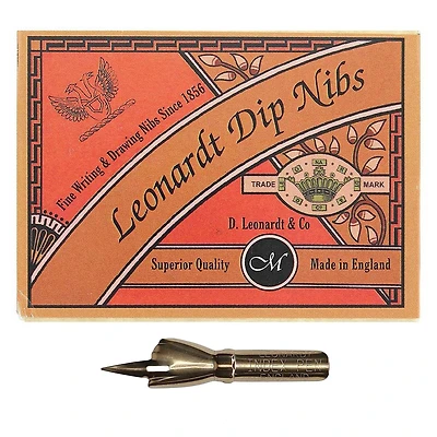 Manuscript Leonardt Bronze Index Dip Nibs, 24ct.