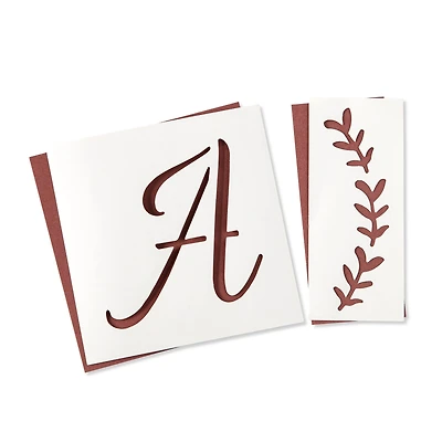 Monogram Stencil Pack by Craft Smart®
