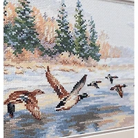 Alisa Flying Ducks Cross Stitch Kit