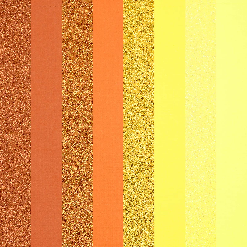 Orange & Yellow Paper Pad by Recollections™, 6" x 6"