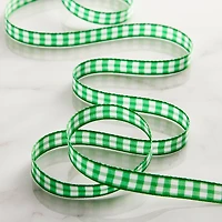 3/8'' x 7yd. Gingham Ribbon by Celebrate It