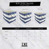 DII® Medium Chevron Rectangle Paper Bin