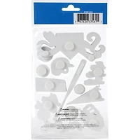 Paper House® Softball 3D Stickers