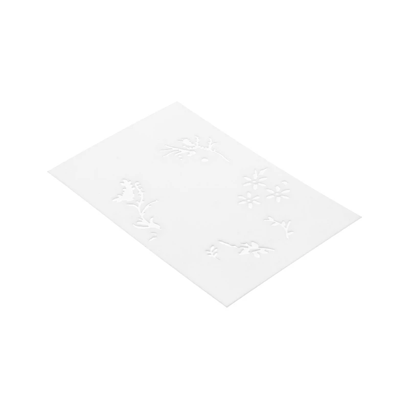 4" x 6" Flower Wreath Print Layering Stencil Set by Recollections™