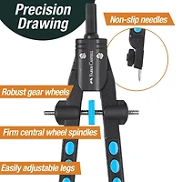 Faber-Castell® Pearl Blue Quickset Compass